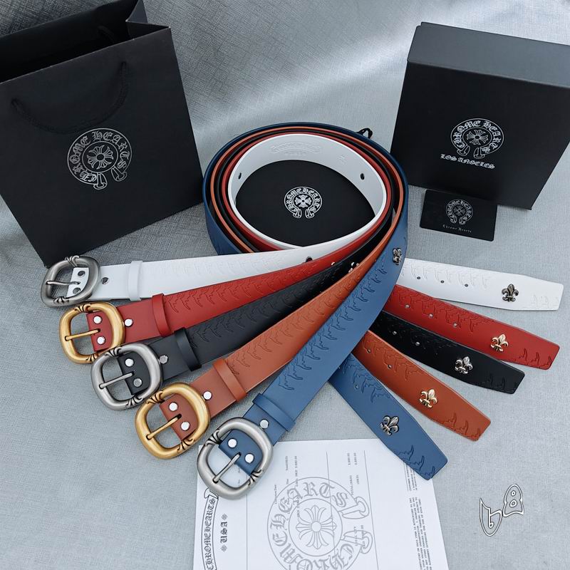 Chrome Hearts belt 38mmX90-125cm lb83